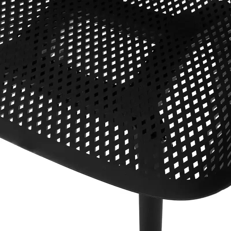 Christopher Knight Home Lotus Chaises de salle à manger modernes d'extérieur en plastique polypropylène (lot de 2)