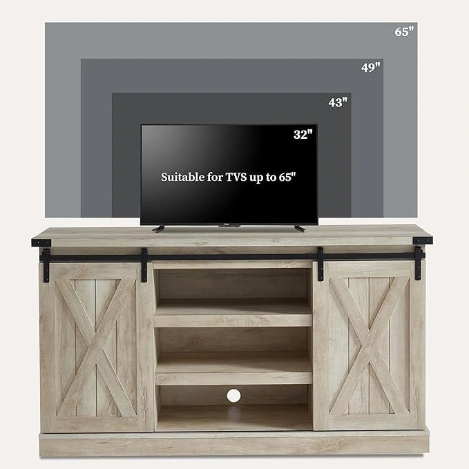 Meuble TV de console multimédia en bois Meuble de divertissement