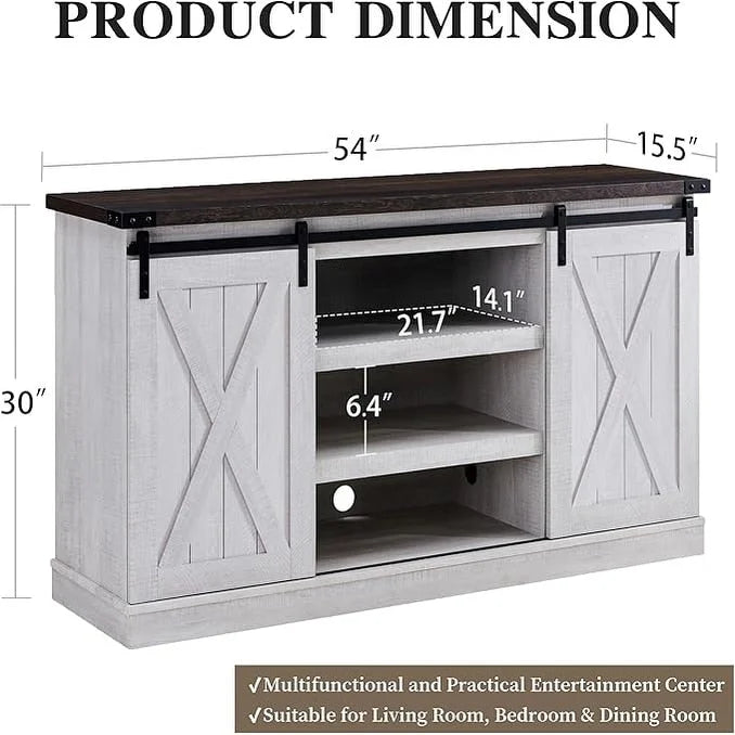 Meuble TV de console multimédia en bois Meuble de divertissement