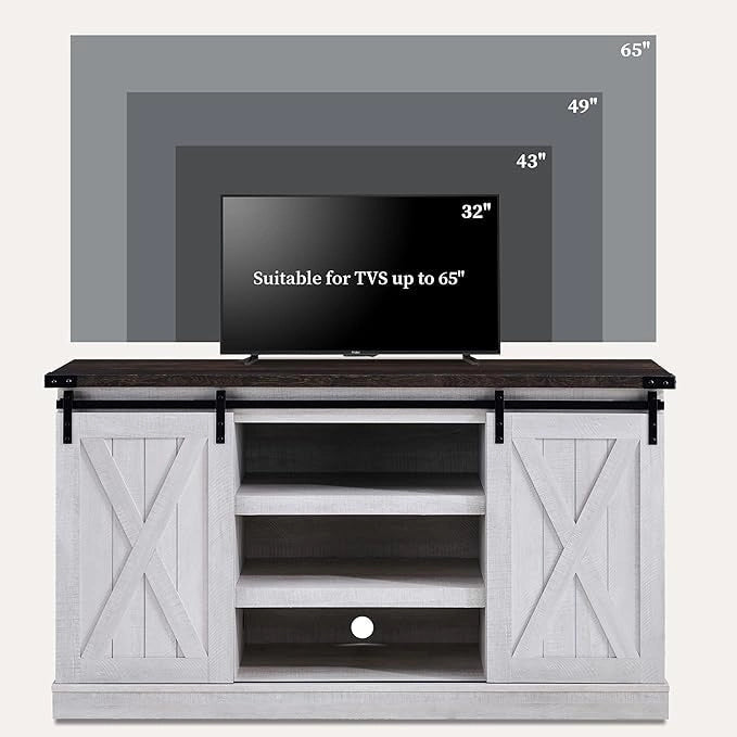 Meuble TV de console multimédia en bois Meuble de divertissement