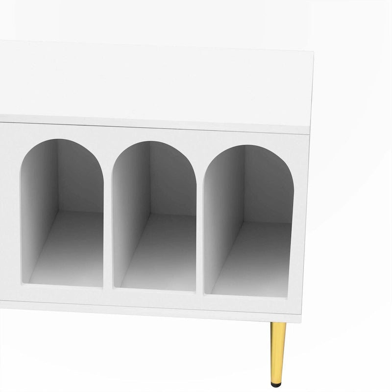 Meuble TV moderne pour téléviseur de 70 pouces pour le salon
