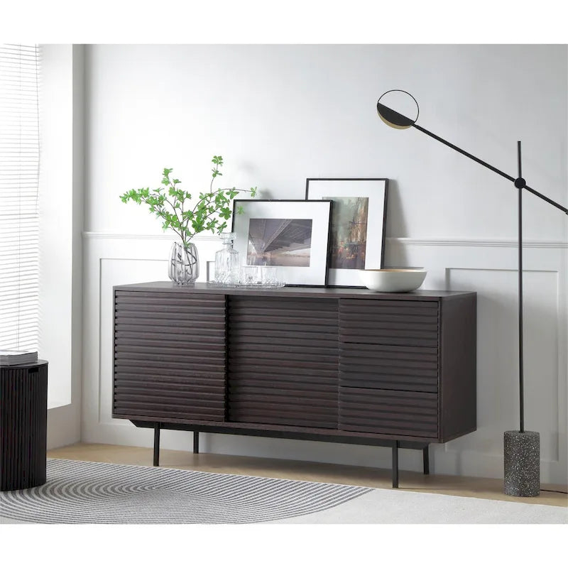 Meuble TV avec rangement pour salon